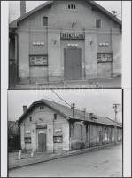 1973 Budapest, a Kelen mozi homlokzata, 2 db szabadon felhasználható negatív (6x7 cm) és ezekről készült 2 db modern nagyítás, 10x15 cm