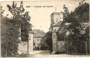 Győr, Püspöki vár bejárata (Rb)