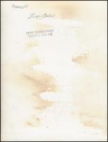 cca 1975 Zsigri Oszkár (1933-?): Hegesztő, feliratozott vintage fotóművészeti alkotás, 24x18 cm