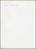 cca 1975 Gebhardt György (1910-1993): Téli csend, 2 db vintage fotóművészeti alkotás (az egyik aláír...