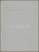 cca 1972 Gebhardt György (1910-1993): Hattyúk tava, aláírt vintage fotóművészeti alkotás, 24x18 cm