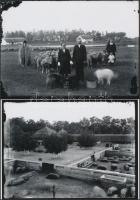 cca 1933 Fotós körút Bács-Kiskunban, Lőcsei Árpád (?-?) kecskeméti vándorfényképész hagyatékában őrz...