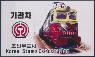 Mozdonyok bélyegfüzet, Locomotive stampbooklet
