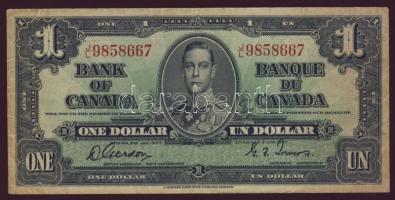 Kanada 1937. 1$ T:II