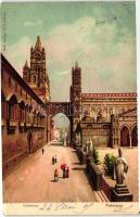 Palermo, Cattedrale / cathedral, litho (EK)