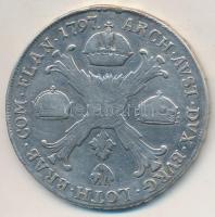 Osztrák Németalföld 1797H Koronatallér "II. Ferenc" (29,28g) T:2-,3 ph., forrasztásnyom? A...