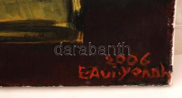 Eva Avi-Yonah (1921-2011): Phortre of my mother. Olaj, vászon,  jelzett, 50×40 cm