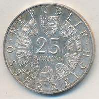 Ausztria 1966. 25Sch Ag "Ferdinand Raimund" T:2 Austria 1966. 25 Schilling Ag "Ferdin...