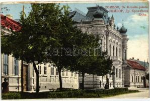 Zombor, Sombor; Dr. Kronits palota / palace (vágott / cut)