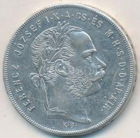 1879KB 1Ft Ag "Ferenc József / Középcímer" T:2 kis k.
Adamo M15