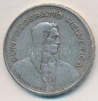 Svájc 1932B 5Fr Ag Helvetia T:2- Switzerland 1932B 5 Francs Ag Helvetia C:VF