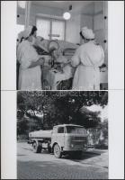 cca 1960 Kecskeméti városképek, riportfotók, Medgyesi László (?-?) kecskeméti fotóművész hagyatékába...