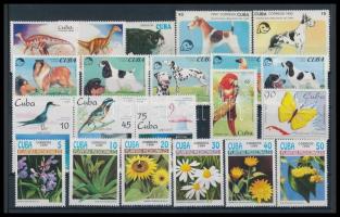 1992-1999 Állatok és növények motívum 21 klf bélyeg, 1992-1999 Animals and plants 21 stamps