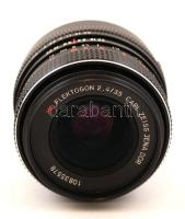 Flektogon 2,4/35 MC objektív eredeti tokjában,