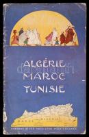 1930-36 Vegyes Földközi tengeri idegenforgalmi kiadvány, 3db, különböző méretben és minőségben magya...