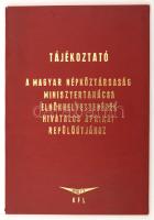 1971 MALÉV Tájékoztató a Magyar Népköztársaság Minisztertanácsa elnökhelyettesének hivatalos afrikai repülőútjához, 27x19cm