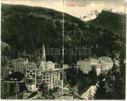 12 db RÉGI osztrák városképes lap egy panorámalappal, vegyes minőség / 12 old Austrian town-view pos...