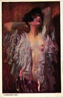 Erotic nude art postcard s: L. Schmutzler (EB)