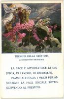 Trionfo della Giustizia / The triumph of justice, Italian aptriotic propaganda (cut)
