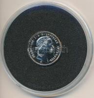 DN "Osztrák-Magyar Monarchia pénzei utánveretben - 1853A 10 Krajcár" ezüstözött Cu-Ni emlé...