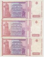 Románia 1966. 1l (2x) + 1966. 10L + 1952. 10L + 1991-1993. 1000L (2xklf.) + 1994. 10.000L (4x) T: II...