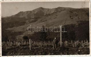 WWI K.u.K. military cemetery in Italy, photo (Rb)