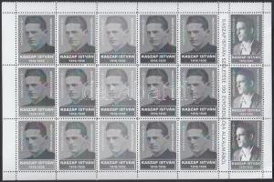 2016 Kazsap István születésének 100. évfordulója színes és feketenyomat 18-as ív