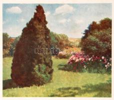 Rapaics Raymund: Magyar kertek. A kertművészet Magyarországon. Budapest, Magyar Könyvbarátok. Félbőr...