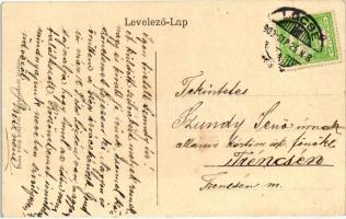 Lőcse, Levoca; Felsőmajor, Vendéglő a Vadászhoz, Braun Fülöp könyv- és papírkereskedő / suburban res...