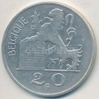 Belgium 1949. 20Fr Ag T:2- Belgium 1949. 20 Francs Ag C:VF Krause KM#140.1