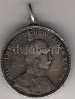 D. Reich/Preussen 1894. Bismarck-Wilhelm II.18,8gr  ezüstérem T:4 ph. Ezüstáron!!