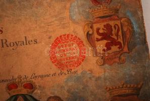 1777 Ferraris, Joseph de (1726-1814): Carte chorographique des Pays-Bas autrichiens, Osztrák Németal...