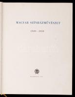 Dr. Staud Géza(szerk.): Magyar színházművészet 1949-1959. Kiadói egészvászon kötés, jó állapotban