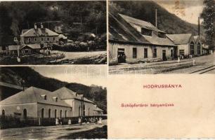 Hodrusbánya, Banska Hodrusa; Schöpfertárói bányaművek, kiadja Brámer József / mines (EK)