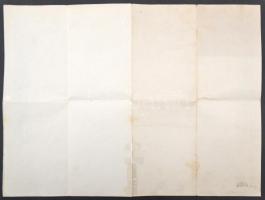 1934 Államszámviteltani vizsgabizonyítvány köztisztviselő részére, okmánybélyegekkel