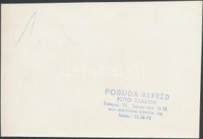 cca 1938 Budai Katholikus bál, 4db fotó az egyik jelzett Pobuda Alfréd, 2db feliratozott, különböző ...