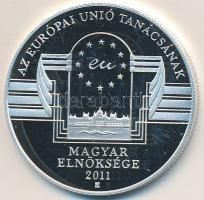 2011. 3000Ft Ag "Az Európai Unió Tanácsának magyar elnöksége" T:PP felületi karc