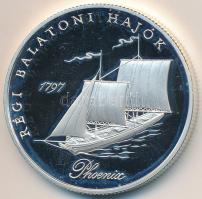 1998. 2000Ft Ag "Régi balatoni hajók II - Phoenix" T:2 (PP)