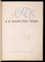 Arts in the Rumanian People's Republic. Bukarest, 1956. Kiadói papírkötés, kopottas állapotban