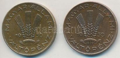 1950. 20f Cu-Al (2x) színváltozatok T:2 kis ü., k.
Adamo F4