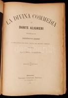 Dante Alighieri: La Divina Commedia. Illustrata da Gustavo Doré. Milano, 1889, Edoardo Sonzogno. Jav...