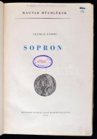 Csatkay Endre: Sopron. Magyar Műemlékek. Budapest, 1954, Képzőművészeti Alap Kiadóvállalata. 
Visel...