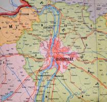 A Magyar Népköztársaság Államigazgatási Térképe. Budapest, 1963, Kartográfiai Vállalat. 1: 500 000. ...