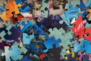 2 doboz puzzle: Aladdin és a Tenger, eredeti dobozában, hiánytalan