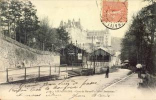 Aix-les-Bains, Gare du Revard, Hotel Bernascon / Railway station, hotel