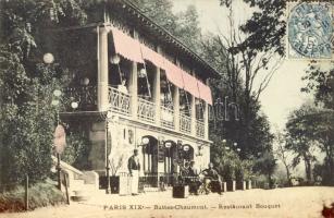 Paris XIX. Restaurant