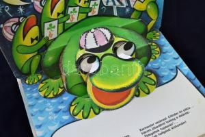 Kubašta, V.: A három jóbarát. Bp., 1976, Móra. Kihajtható mesekönyv. Félvászon kötésben, jó állapotb...