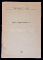 Holl Imre: Sopron középkori városfalai III. Különlenyomat az Archaeologiai Értesítő 98. évfolyam 1971. évi 1. számából. Budapest, 1971. Tűzött, 20 p. Több szövegközi fekete-fehér fényképpel.