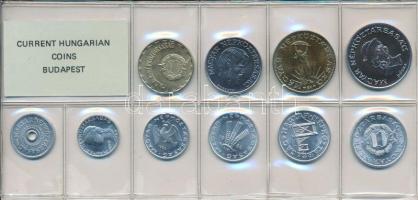 1986. 2f-20Ft 10db klf érmés forgalmi sor fóliatokban T:1
Adamo FO19