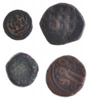 4db klf indiai bronz és rézpénz tétel T:2-,3,3-
4pcs of diff Indian bronze and copper coins C:VF,F,...